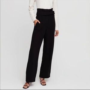 BABATON Jermaine High Waisted Wide Leg Pants Trousers Sise 0